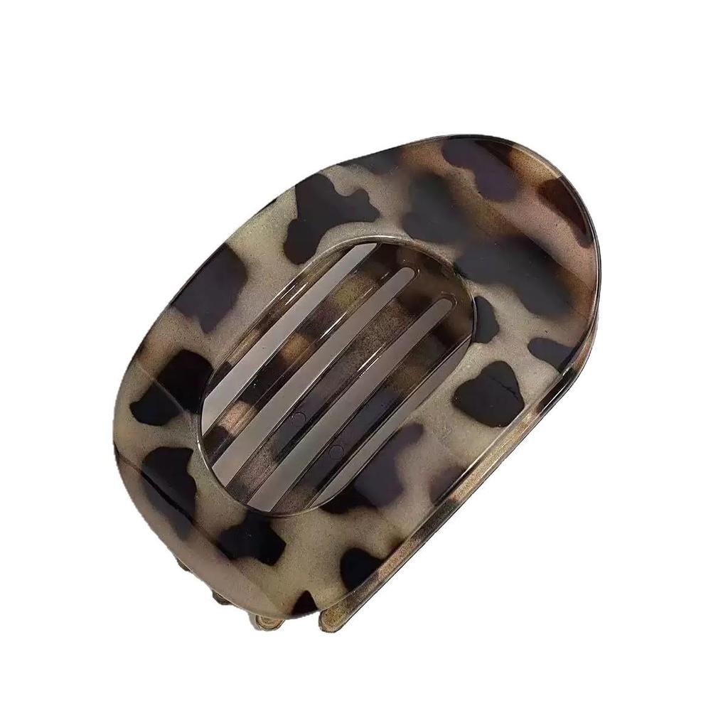 Mattierter ovaler matter Entenschnabel-Haarclip