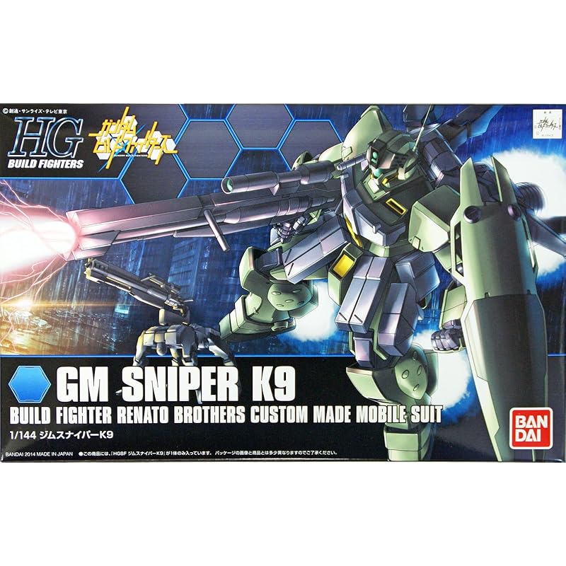 

HGBF 1/144 Джим Снайпер К9 (Истребители Гандам Билд)