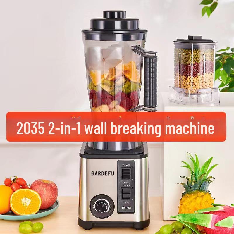 3L 6-in-1 Stainless Steel Multi-Function Blender: Juicer, Meat Grinder, and Wall Breaker