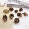 Pine Cone Christmas Ornaments: 1-18CM Decorative Pendants & Photo Props for Trees