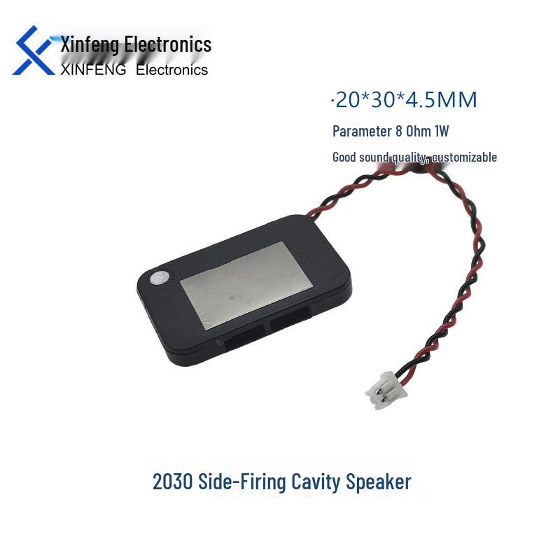 

XF 3020 Flat Voice Speaker, 8 Ohm, 1 Watt, Small Side Sound Cavity