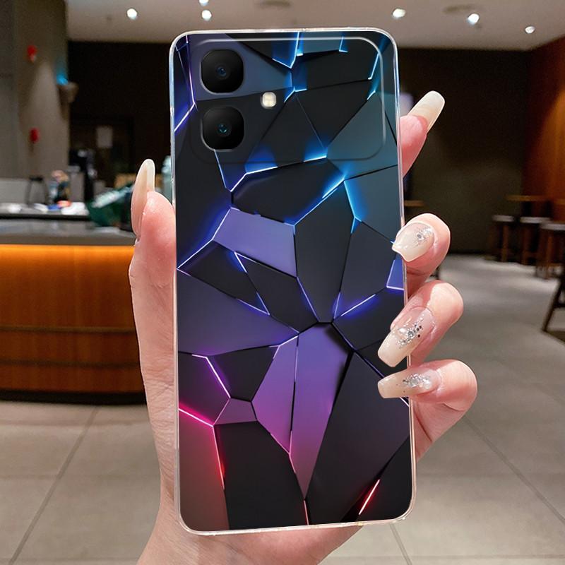 Casing For Infinix Smart 20 X6840 X6840B Luxury Dragon Cute Cool Boys Girls Transparent Soft silicone TPU Phone Case Back Cover