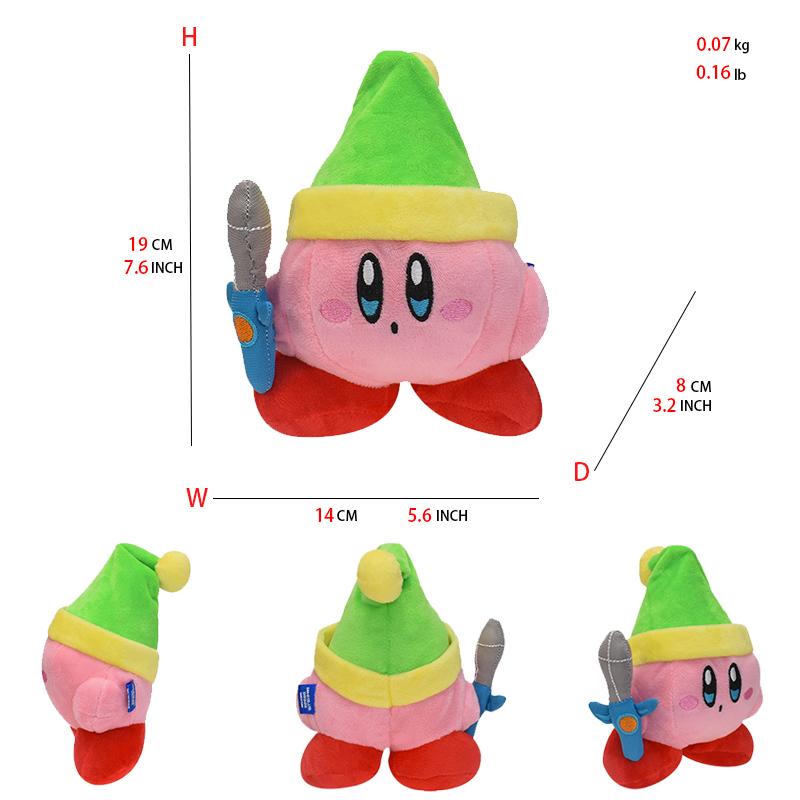 24 Styles Kirby Plush Stuffed Toys 12 Constellations Scorpio Libra Kirby Chef Cosplay Toys Adeleine Snowman Christmas Gifts