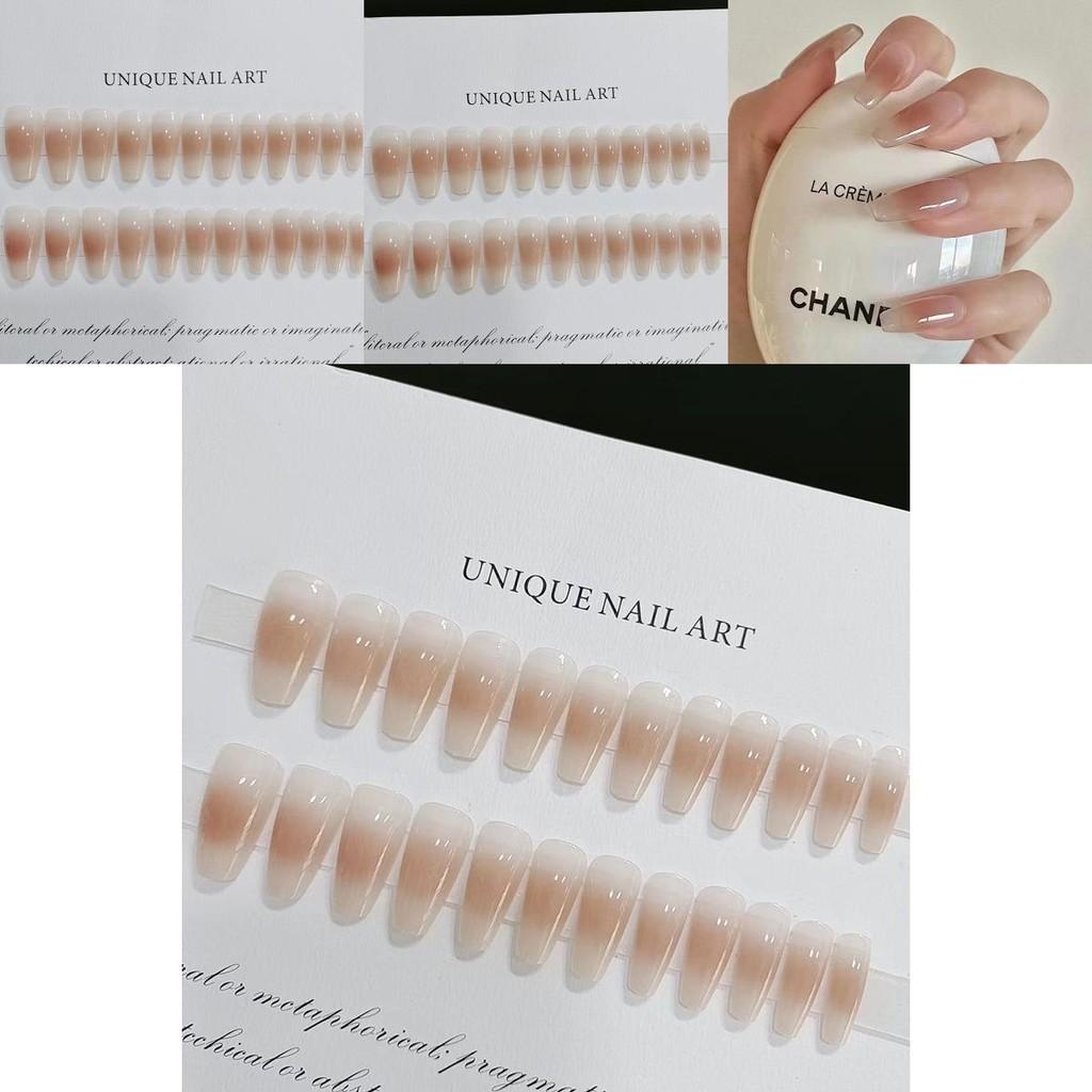 Trendy B491 Ballet-style Nail Art With European And American Influence