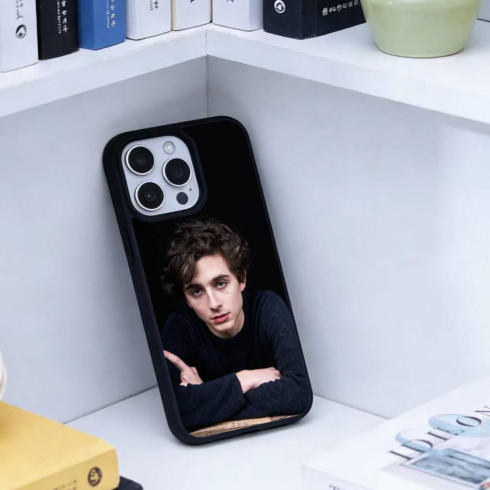 T-Timothée Chalamet Fodral För iPhone 14,16,15,13,17,12,Plus,Pro,Max Magnetiskt För Magsafe Frostat Skydd