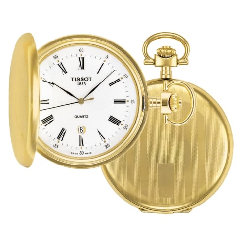 

Кишеньковий годинник Tissot, Офіційно імпортований, T83455313, Білий циферблат