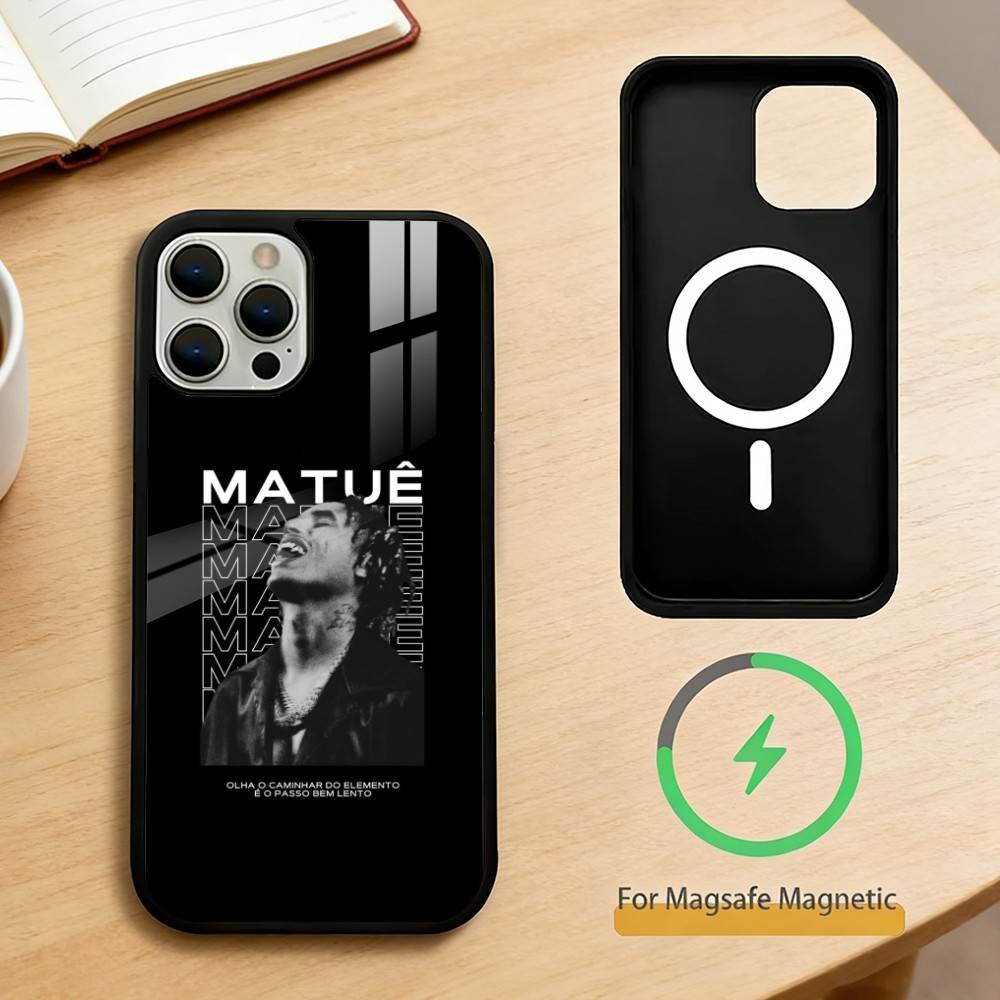 Rapper M-Matue 333 Album Phone Case For iPhone 14,16,15,13,17,12,Plus,Pro,Max Magnetic For Magsafe Frosted Cover