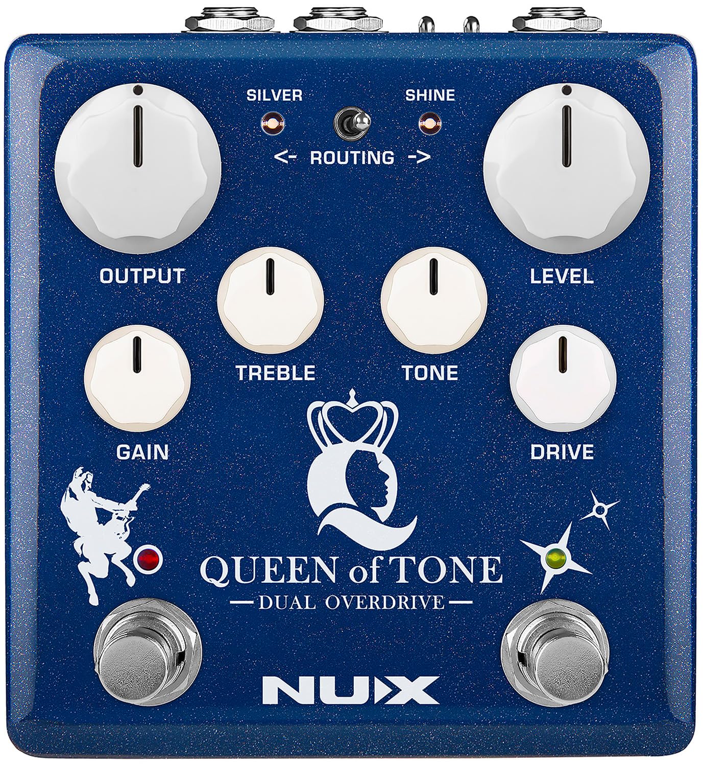 

Педаль овердрайва NUX Queen of Tone Dual Stack