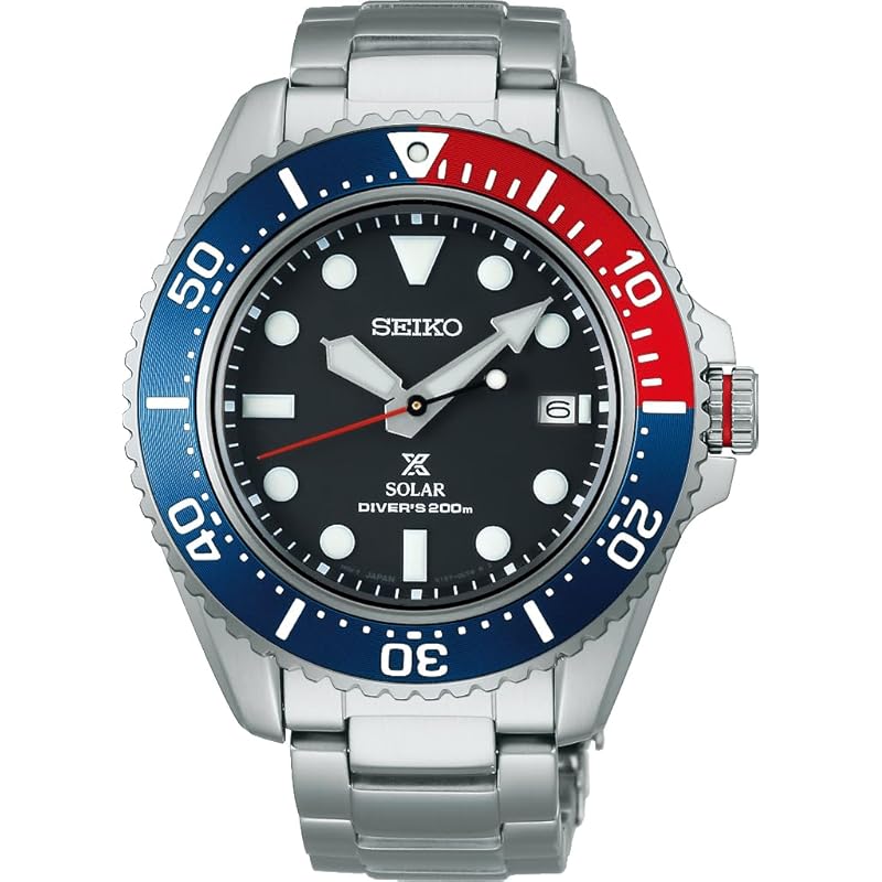 

[Seiko] SEIKO Prospex PROSPEX solar divers Solar Diver s 200m watch SNE591 men s overseas model [product]