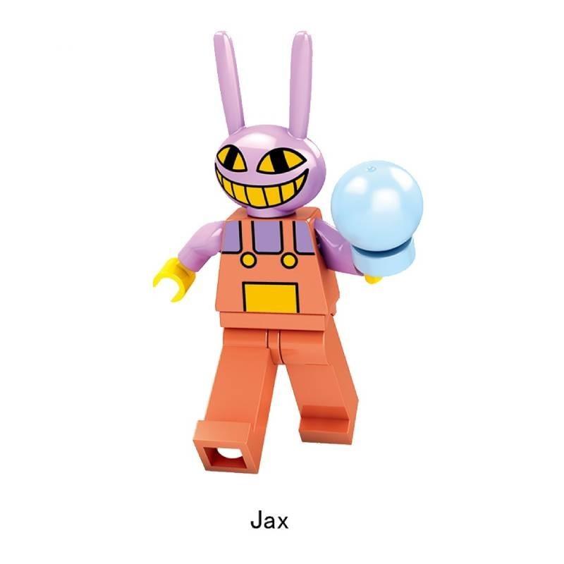 Buntes Digitales Zirkus Handflächen Niken Clown Kraftmo Baustein Figurenset ABS-Material