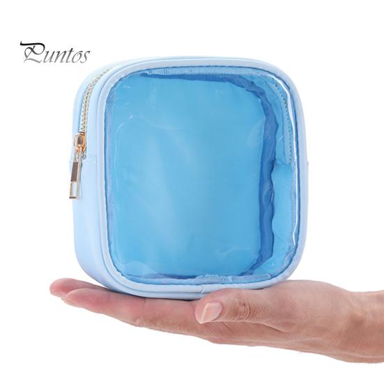 Make-up-Tasche Blau – Wasserdicht, 2-in-1 Mit Abn Produktbild-Vorschau 9