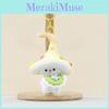 Cute Mushroom Elf Plushie Keychain Pp Cotton Stuffed Soft Toy For Backpack Charm