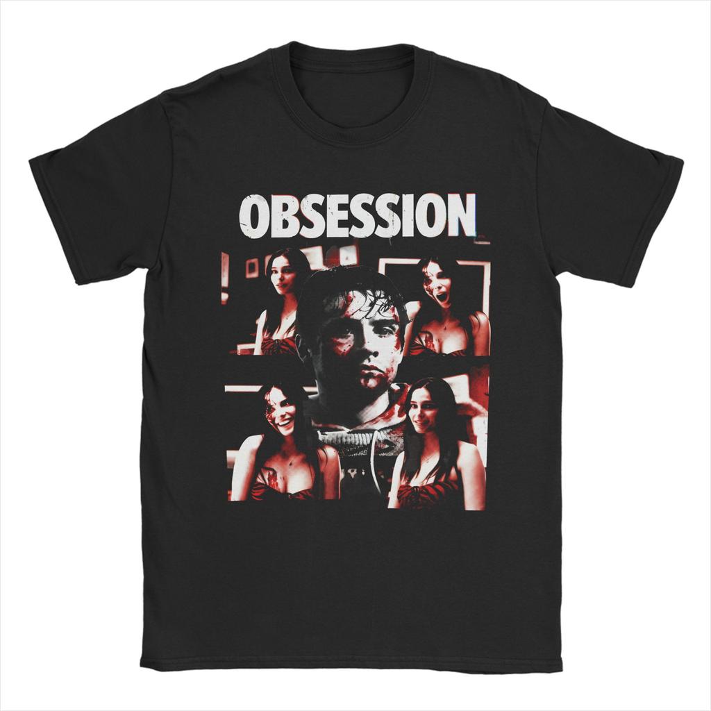 Obsession Film Unisex Unisex T-shirt Divertente Maglietta Manica Corta Girocollo T-shirt Cotone Idea Regalo Abbigliamento