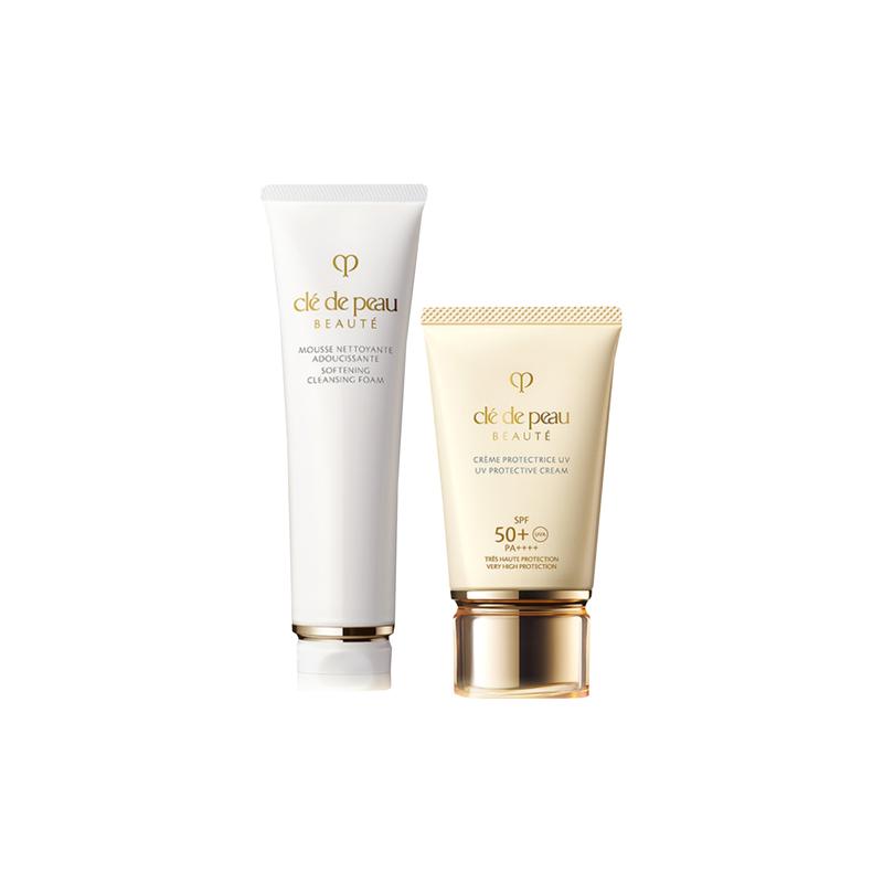 CPB Skin Key Sunscreen Cleansing Moisturizing Skin Care Set Moisturizing Cleansing + Sunscreen Cleansing Moisturizing Skin Care Set