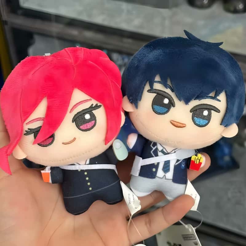 In Stock Cute Blue Lock Uniform Series Plush Doll Girl Boy Birthday Gift Chigiri Kunigami Lsagi Doll Toy Gift