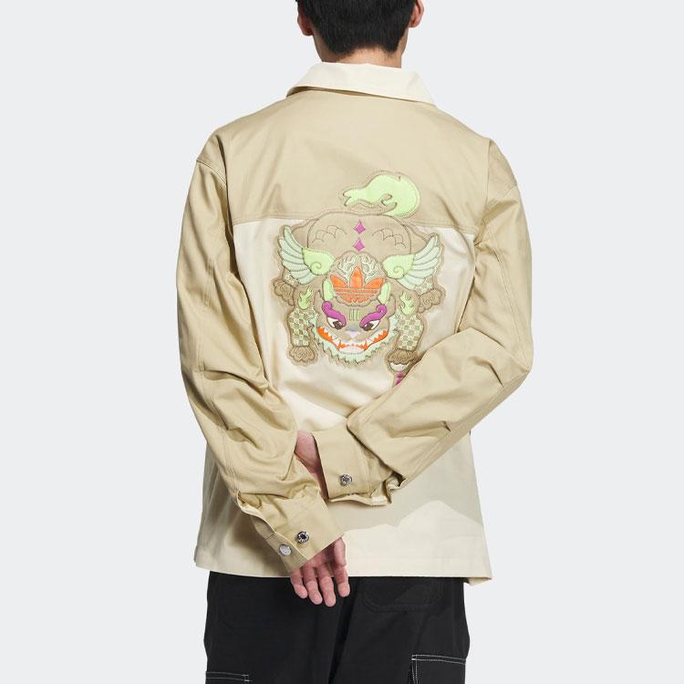 adidas Originals CNY QILIN Shirt Jacket Wonder White IK8660
