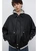DUNST FOR MEN Leather Zip-Up Blouson_Unisex_Udju6C105_Black