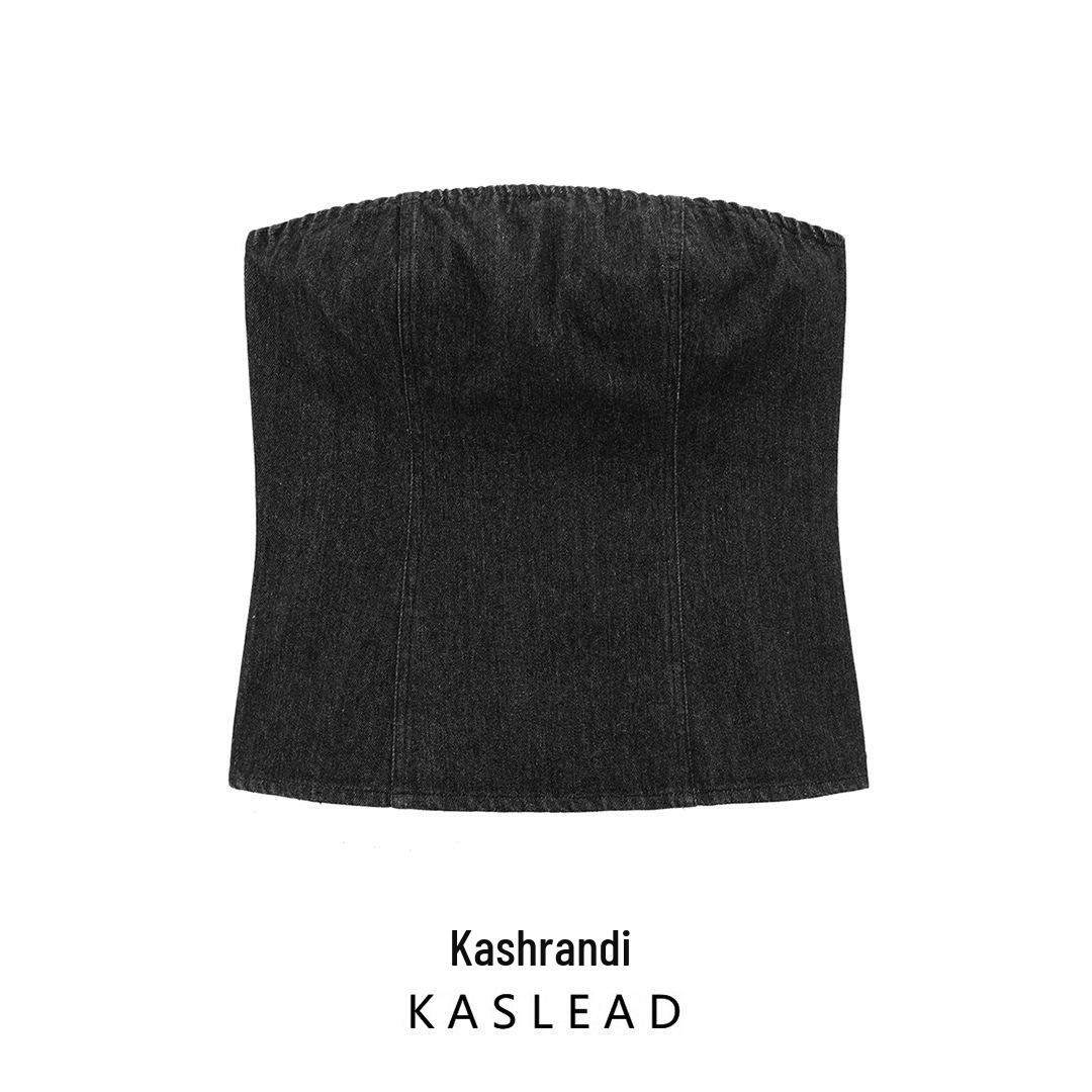 

2025 Spring Women s European & American Style Slimming Short Vest Medium