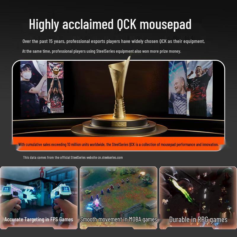 SteelSeries QcK Heavy Large Gaming Mouse Pad