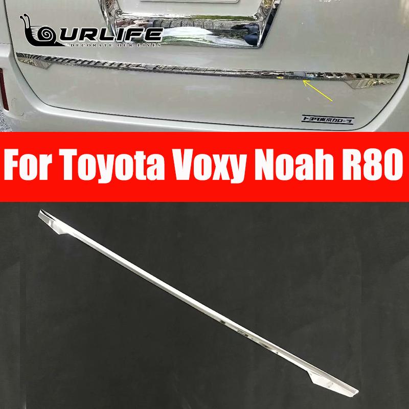 

Хромированная задняя крышка багажника, лицензионная накладка для Toyota Voxy Noah R80 2017 2018, защита багажника VOXY B