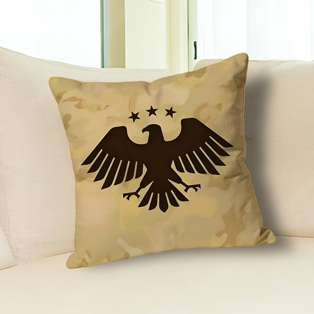 New Eagle Free S-Syrians-S Flag Celebrity Merchandise All-Match Printed Pillow Case Sofa Car Office Room Decoration Protector