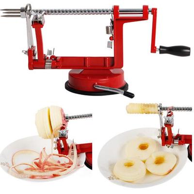 3 In 1 Fruit Apple Peeler Slicer Machine Potato Cutter Bar Peelers