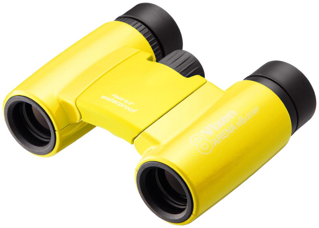 Vixen Arena H Series Arena Binoculars, H8x21WP, Yellow, 13506-6