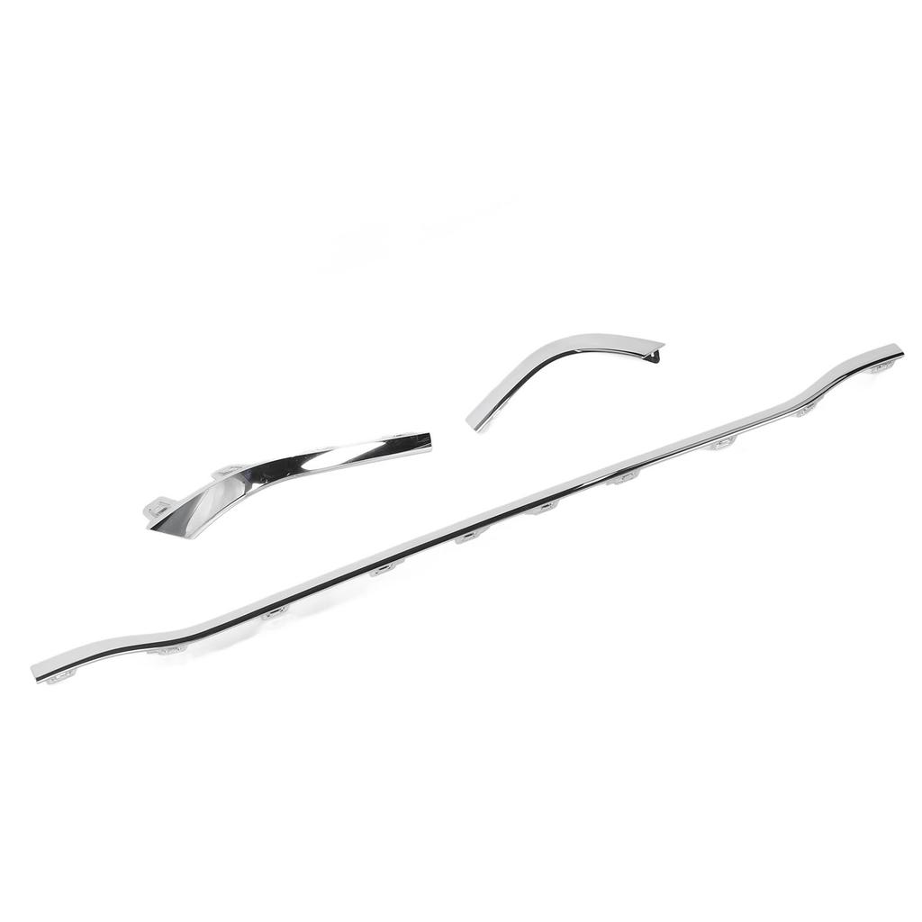 3pcs Rear Bumper Trim Strip Left Right Center Lower Bumper Cover Trim For C Class W206 AMG Line 2022 2024