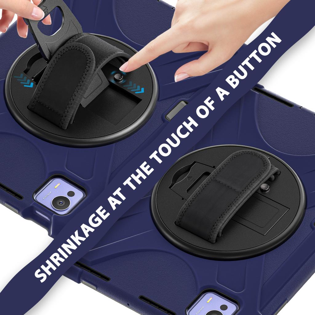 For Xiaomi Pad 7 Ultra Kickstand Case TPU PC Silicone Tablet Cover with Shoulder Strap