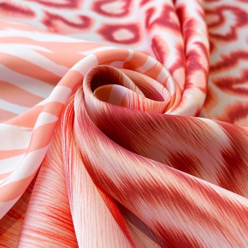 Printed Square Scarf Thin Headband New Silk Scarf Women