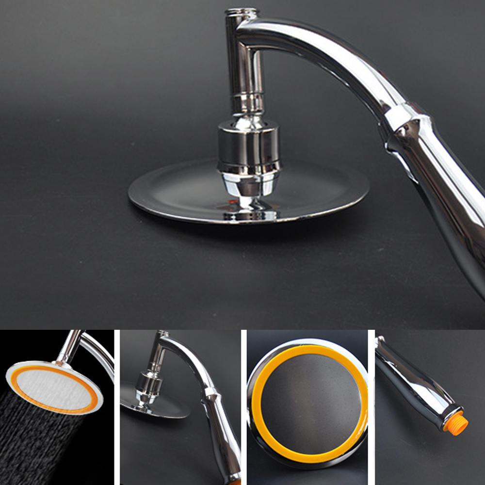 Buy LED 7 Colors Temperature Control Shower Head Water Glow Light ...