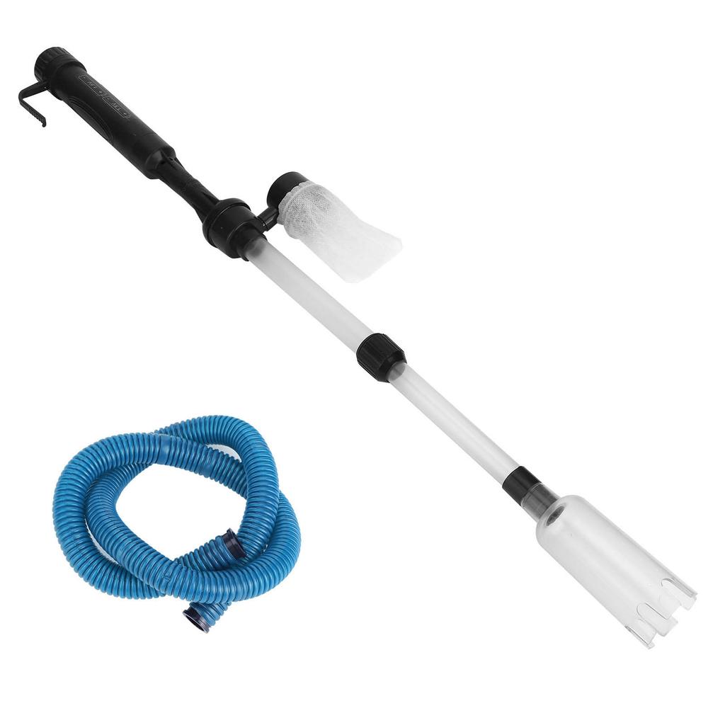 Akvarium Elektrisk Vattenbytare Grusrengörare Slamutsugare Akvarium Rengöringstillbehör