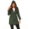 Wasserdichte Kleidung mit Kapuze, Taille, Outdoor-Windjacke, Bergsteigerjacke für Damen