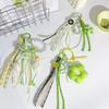 Miu Series Green Pendant Toy: DIY Cloth Doll Blind Box Accessories