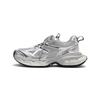 ~ Pferd Geschwindigkeit neue trendige dicksohlige silberne Dad-Schuhe Damen Sportschuhe lässige Laufschuhe