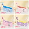 Large Capacity Triangle Stationery Bag Cartoon Storage Bag Wear Resistant Rabbit Pencil Bag  Women