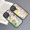 Manga Candy Phone Case For IPhone 16 15 14 13 12 11 Pro Max Plus Leather Soft Cover