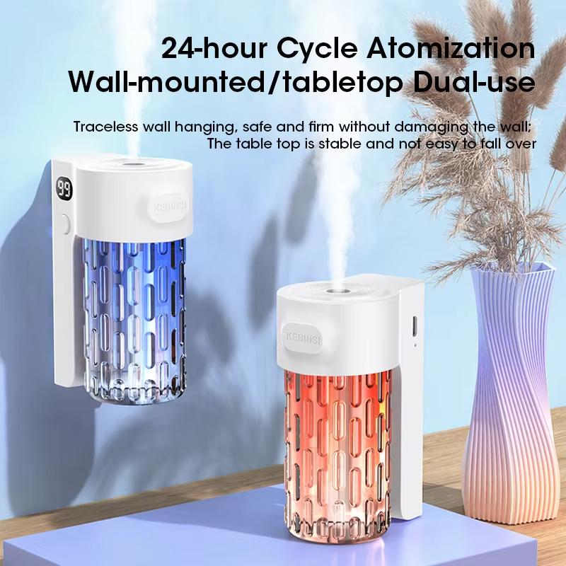 Automatic Aroma Diffuser Scent Machine Ultrasonic Nebulizing Humidifier 5 Mode Long-Lasting Essential Oil Air Freshener for Home
