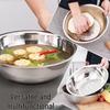 Thickened Stainless Steel Round Kitchen Basin