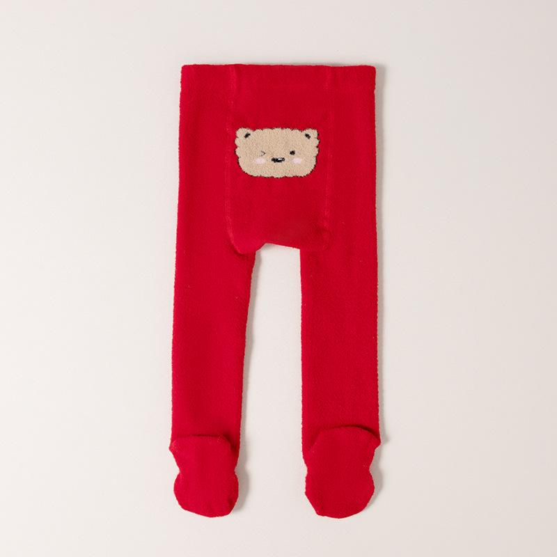 

Children s Fleece-Lined Base Layer Pants for Boys and Girls - Thickened Spring/Autumn Tights, Large PP, Girls Tights, Kids Butt Socks M 81-92cm