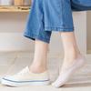 Female Summer Thin Section Low Help Shallow Mouth Solid Color Invisible Do Not Drop with Boat Socks