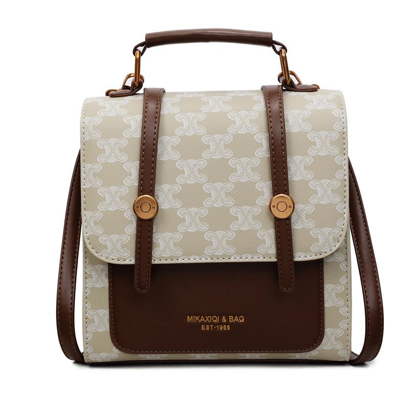 College Student Travel Backpack Women's 2025 New Retro Premium School Bag Commuter Backpack Going Out Handbag