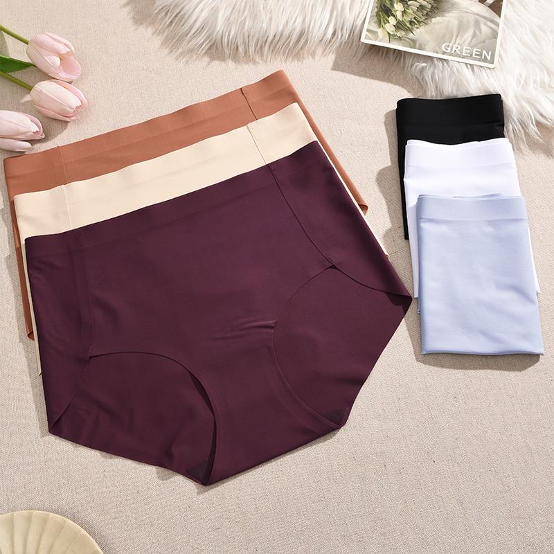 Slip Donna Senza Cuciture Body Modellante Donna Mocha Taglie Forti Mutandine Colore Unico Traspiranti Biancheria Intima Femminile XS-XXL