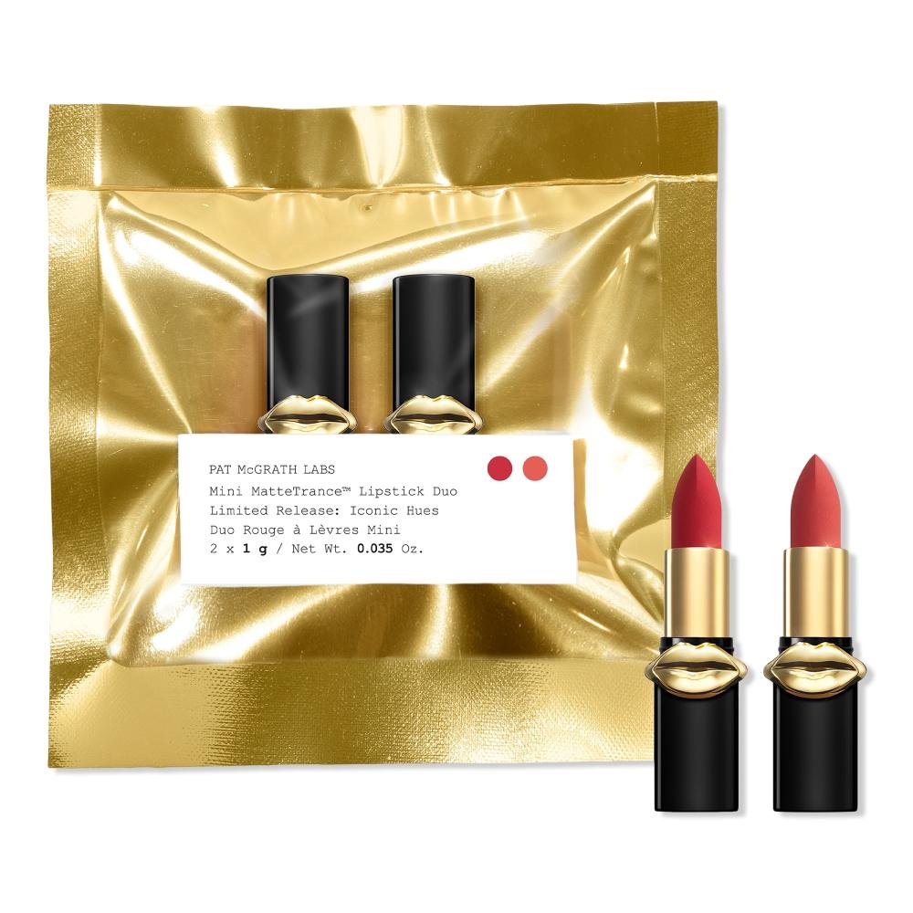 

Pat Mcgrath Labs Mini Mattetrance Lipstick Duo Iconic Hues