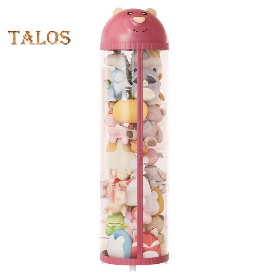 

Ведро для хранения плюшевых игрушек, органайзер, прозрачная трубка, застежка-молния, большая емкость, держатель для демонстрации мягких игрушек L