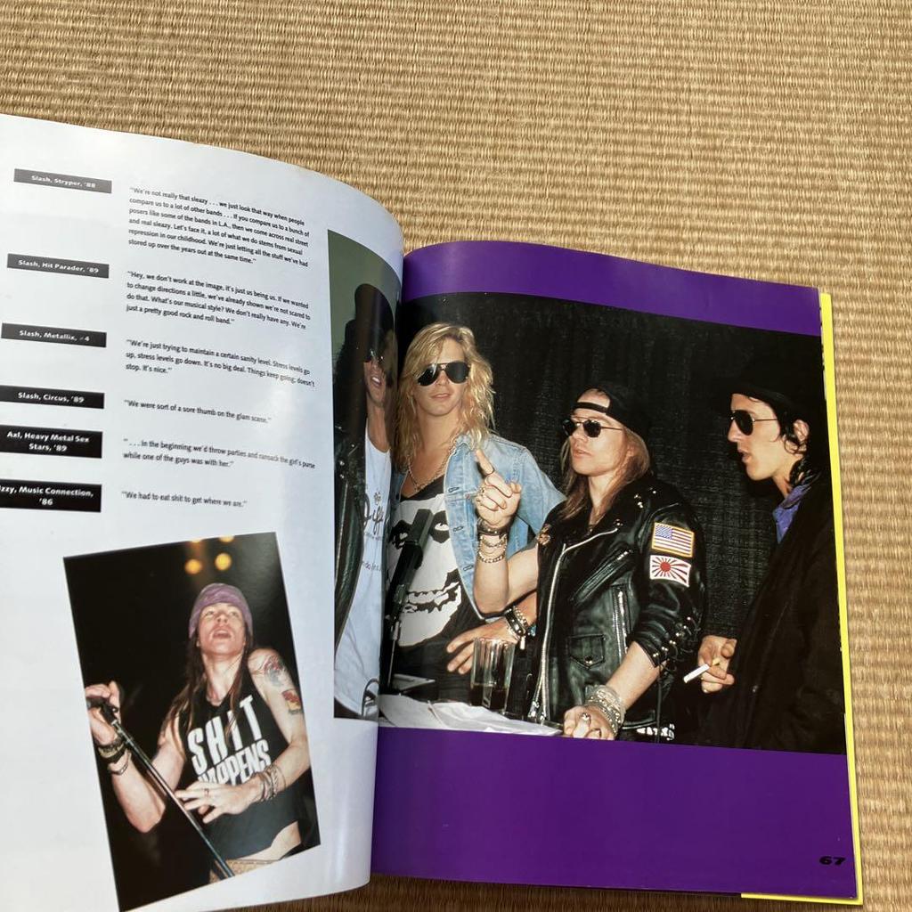 [USED] GUNS N' ROSES / Low Life In The ~ Photo Book