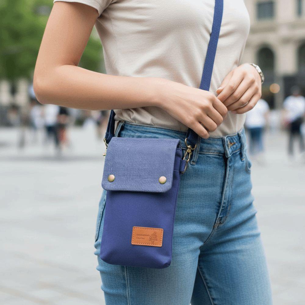 Canvas Canvas Light Shoulder Bag Shoulder Solid Color Crossbody Canvas Bag Female Lady Girl