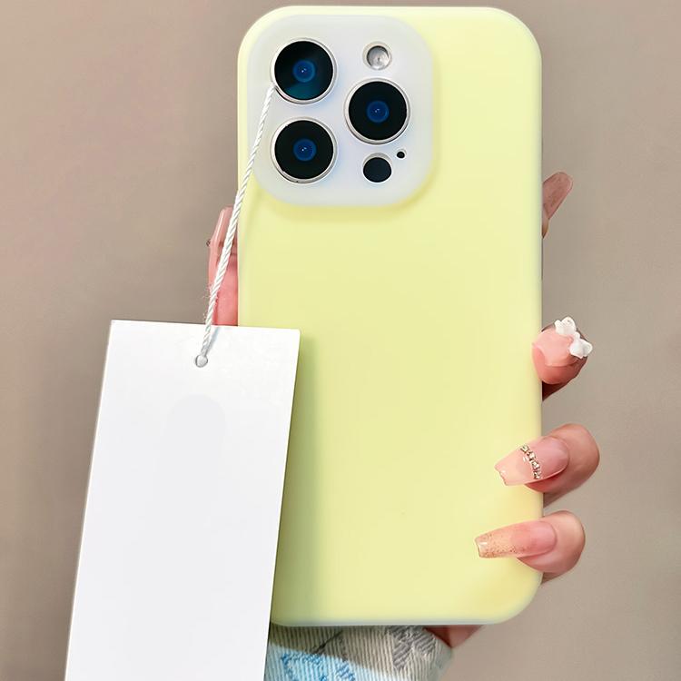 Candy Jelly Color Liquid Silicone Phone Case For iPhone 15 14 Plus 13 12 11 Pro Max Shockproof Bumper Matte Soft Cover