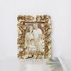 Resin Picture Frame Nostalgic Elegant Type Photo Holder for 6" Photos Bedroom and Living Room Decoration