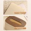 Smooth Tissue Box with Lid Large Opening Facial Tissue Holder Desktop Tissue Dispenser  Office